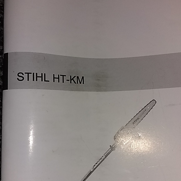 Manual for Stihl HT-KM pole saw extension - Picture 2 of 4